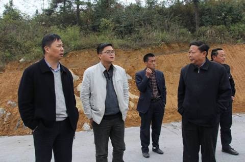 蒋仕民局长深入项目工地调研