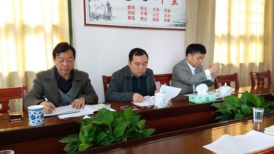 图片为林志刚副县长在全县治超"春雷行动"调度会上讲话图片为全县治超