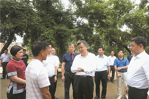 省委常委,省委政法委书记李殿勋来永督导防汛抗灾工作_工作动态_市