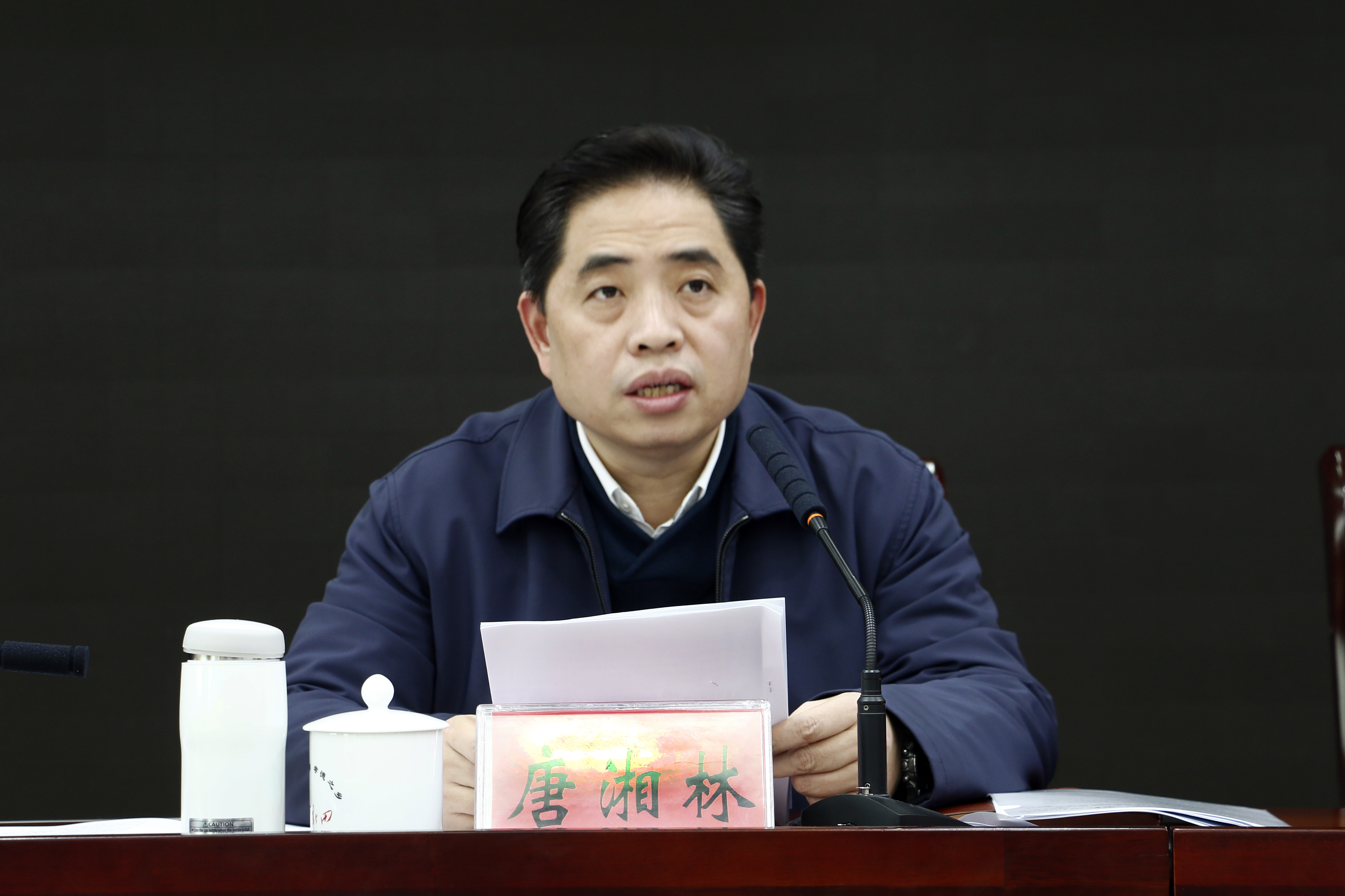 永州市委副书记,政法委书记唐湘林发表讲话2017年以来,新田县各级纪检
