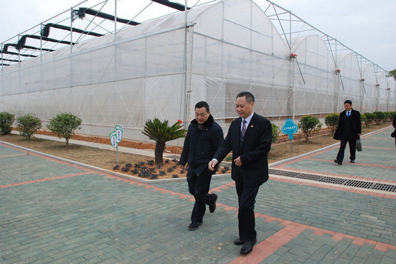 市农商银行省信用联社永州办事处主任欧阳挺看望基层员工