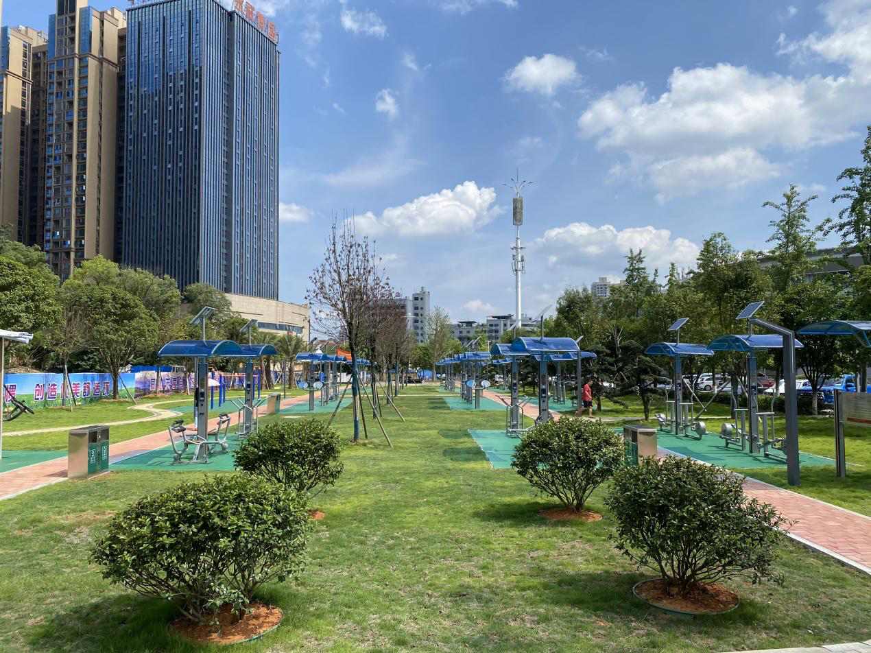 好消息!永州市体育中心全民健身广场开放"新地图"啦